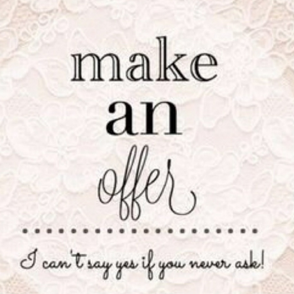 Make offers! Or Bundle for a better deal!